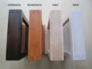 Homokszertartás keret sötétbarna, natúr, középbarna, fehér színekben
